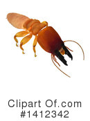 Termite Clipart #1412342 by Leo Blanchette