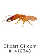 Termite Clipart #1412343 by Leo Blanchette