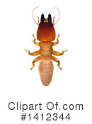 Termite Clipart #1412344 by Leo Blanchette