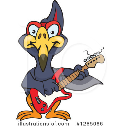 Pterodactyl Clipart #1285066 by Dennis Holmes Designs