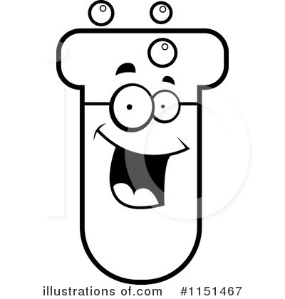 Royalty-Free (RF) Test Tube Clipart Illustration by Cory Thoman - Stock Sample #1151467