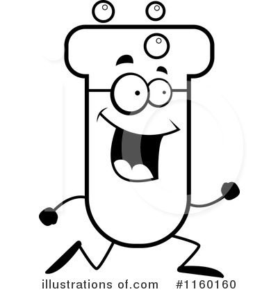 Royalty-Free (RF) Test Tube Clipart Illustration by Cory Thoman - Stock Sample #1160160