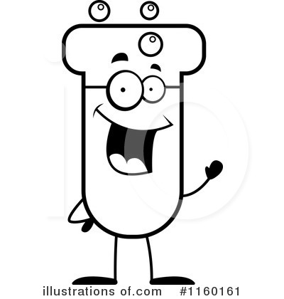 Royalty-Free (RF) Test Tube Clipart Illustration by Cory Thoman - Stock Sample #1160161