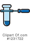 Test Tube Clipart #1231722 by Lal Perera