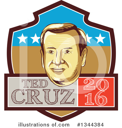 Royalty-Free (RF) Tex Cruz Clipart Illustration by patrimonio - Stock Sample #1344384