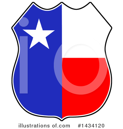 Royalty-Free (RF) Texas Clipart Illustration by LaffToon - Stock Sample #1434120