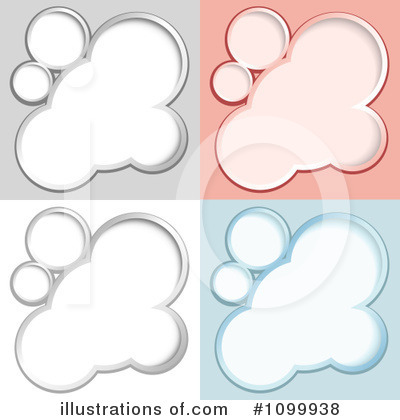 Royalty-Free (RF) Text Balloons Clipart Illustration by dero - Stock Sample #1099938