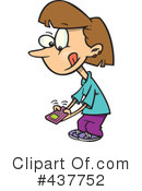 Texting Clipart #437752 by toonaday