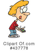 Texting Clipart #437778 by toonaday