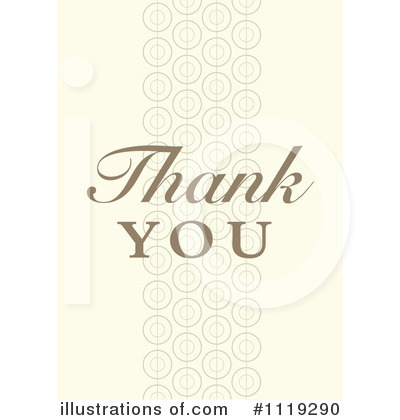 Royalty-Free (RF) Thank You Clipart Illustration by BestVector - Stock Sample #1119290