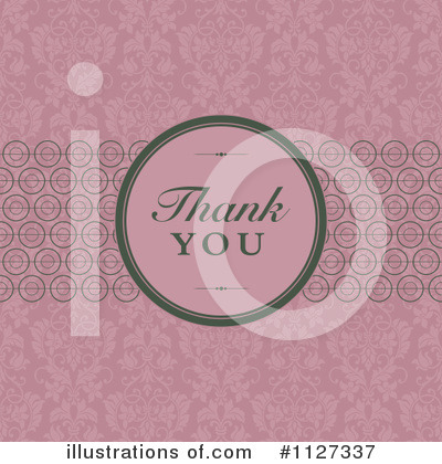 Royalty-Free (RF) Thank You Clipart Illustration by BestVector - Stock Sample #1127337