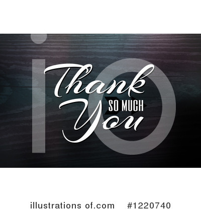 Royalty-Free (RF) Thank You Clipart Illustration by Arena Creative - Stock Sample #1220740