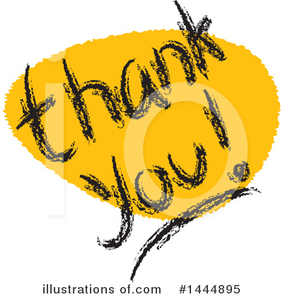 Royalty-Free (RF) Thank You Clipart Illustration by ColorMagic - Stock Sample #1444895