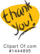 Thank You Clipart #1444895 by ColorMagic