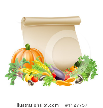 Royalty-Free (RF) Thanksgiving Clipart Illustration by AtStockIllustration - Stock Sample #1127757
