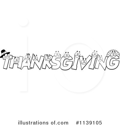 Royalty-Free (RF) Thanksgiving Clipart Illustration by Cory Thoman - Stock Sample #1139105