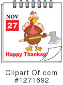 Thanksgiving Clipart #1271692 by Hit Toon