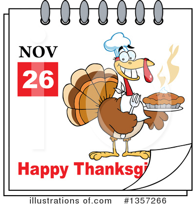 Royalty-Free (RF) Thanksgiving Clipart Illustration by Hit Toon - Stock Sample #1357266