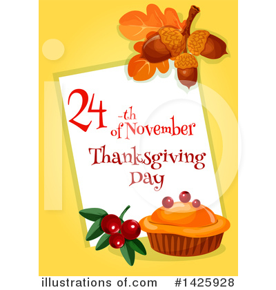 Royalty-Free (RF) Thanksgiving Clipart Illustration by Vector Tradition SM - Stock Sample #1425928