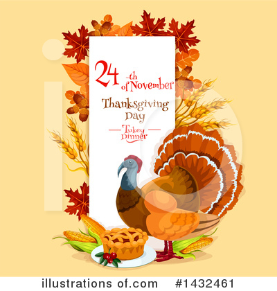 Royalty-Free (RF) Thanksgiving Clipart Illustration by Vector Tradition SM - Stock Sample #1432461