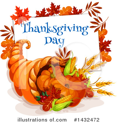 Royalty-Free (RF) Thanksgiving Clipart Illustration by Vector Tradition SM - Stock Sample #1432472