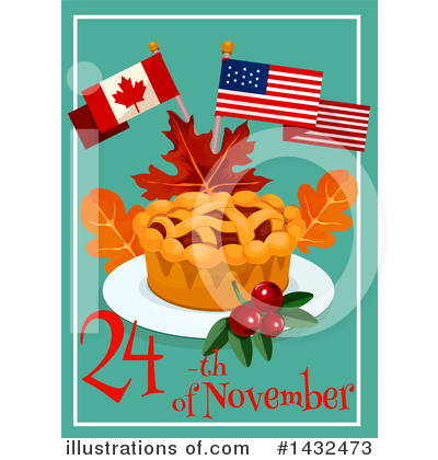 Royalty-Free (RF) Thanksgiving Clipart Illustration by Vector Tradition SM - Stock Sample #1432473