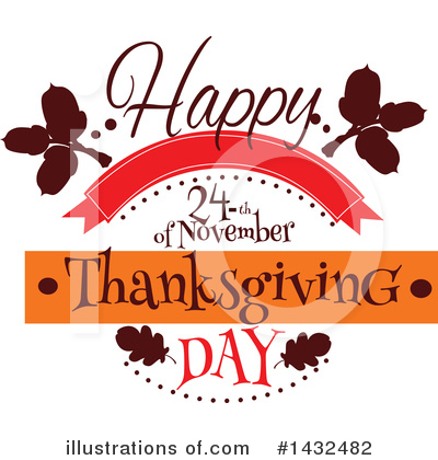 Royalty-Free (RF) Thanksgiving Clipart Illustration by Vector Tradition SM - Stock Sample #1432482
