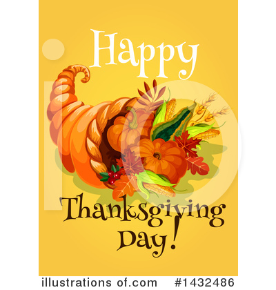 Royalty-Free (RF) Thanksgiving Clipart Illustration by Vector Tradition SM - Stock Sample #1432486