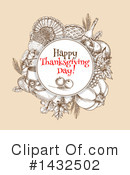 Thanksgiving Clipart #1432502 by Vector Tradition SM