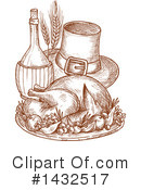 Thanksgiving Clipart #1432517 by Vector Tradition SM