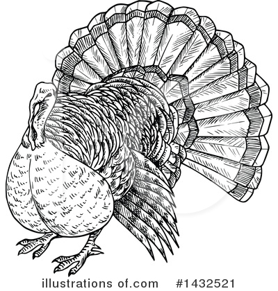 Royalty-Free (RF) Thanksgiving Clipart Illustration by Vector Tradition SM - Stock Sample #1432521