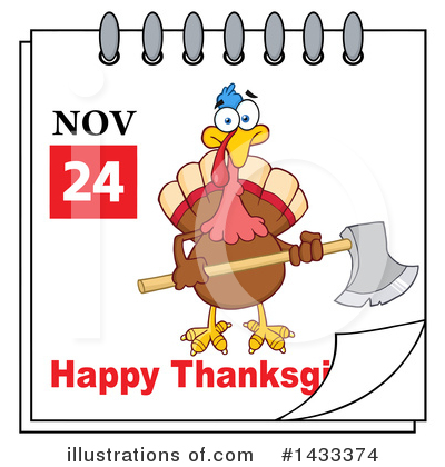 Royalty-Free (RF) Thanksgiving Clipart Illustration by Hit Toon - Stock Sample #1433374