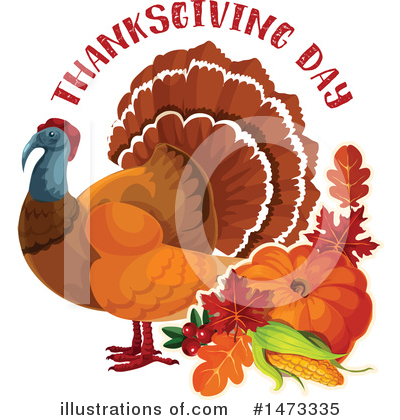 Royalty-Free (RF) Thanksgiving Clipart Illustration by Vector Tradition SM - Stock Sample #1473335