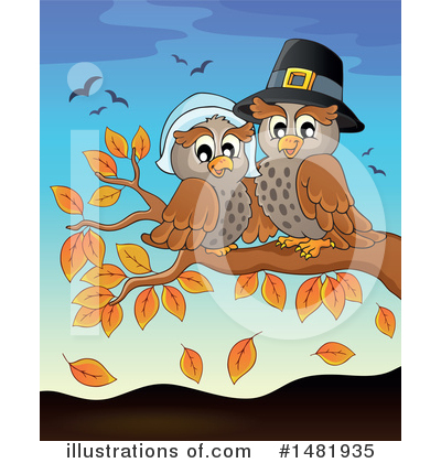 Royalty-Free (RF) Thanksgiving Clipart Illustration by visekart - Stock Sample #1481935