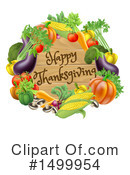 Thanksgiving Clipart #1499954 by AtStockIllustration