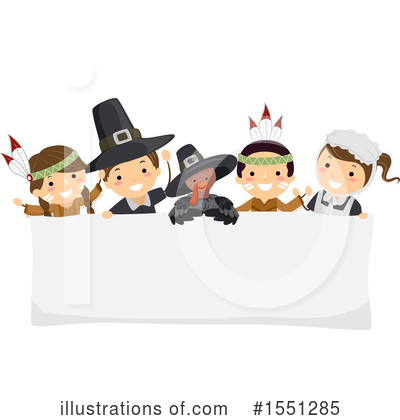 Royalty-Free (RF) Thanksgiving Clipart Illustration by BNP Design Studio - Stock Sample #1551285