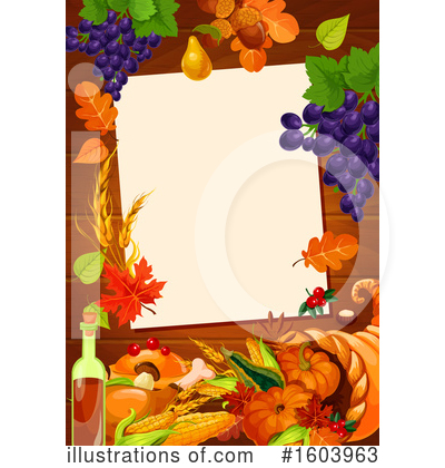 Royalty-Free (RF) Thanksgiving Clipart Illustration by Vector Tradition SM - Stock Sample #1603963