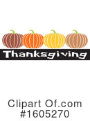 Thanksgiving Clipart #1605270 by Johnny Sajem