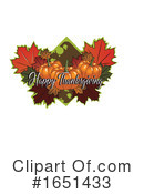 Thanksgiving Clipart #1651433 by Morphart Creations
