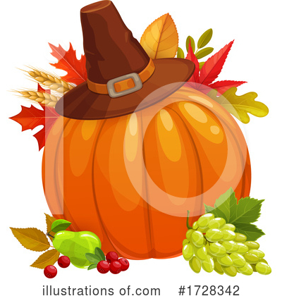 Royalty-Free (RF) Thanksgiving Clipart Illustration by Vector Tradition SM - Stock Sample #1728342