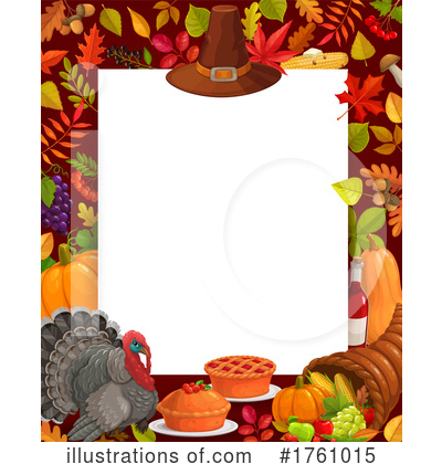 Thanksgiving Clipart #1761015 by Vector Tradition SM