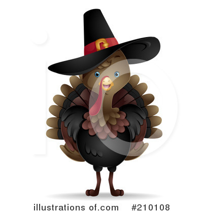 Royalty-Free (RF) Thanksgiving Clipart Illustration by BNP Design Studio - Stock Sample #210108