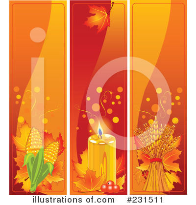 Royalty-Free (RF) Thanksgiving Clipart Illustration by Pushkin - Stock Sample #231511
