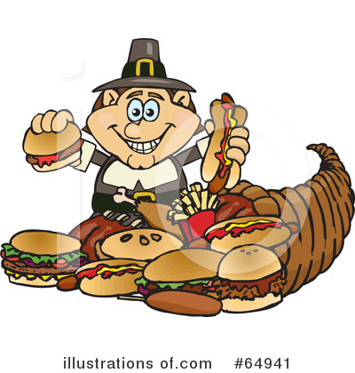 Thanksgiving Clipart #64941 by Dennis Holmes Designs