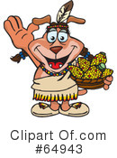Thanksgiving Clipart #64943 by Dennis Holmes Designs