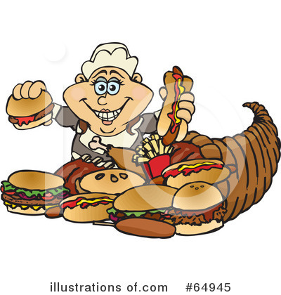 Thanksgiving Clipart #64945 by Dennis Holmes Designs