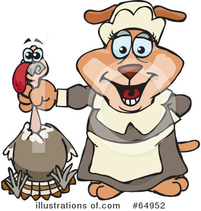 Thanksgiving Clipart #64952 by Dennis Holmes Designs
