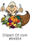 Thanksgiving Clipart #64954 by Dennis Holmes Designs