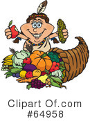 Thanksgiving Clipart #64958 by Dennis Holmes Designs