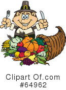 Thanksgiving Clipart #64962 by Dennis Holmes Designs